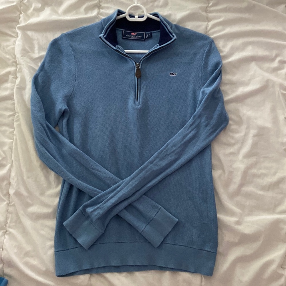 Blue Vineyard Vines Quarter Zip
